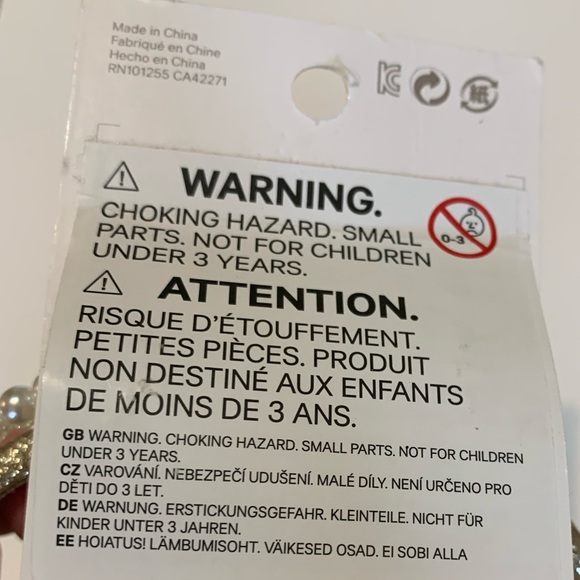 H&M Pearl and gold kid’s headband set (2), new with tags - Picture 2 of 4